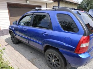 2007 Kia Sportage II Рестайлинг, синий, 800000 рублей, вид 4