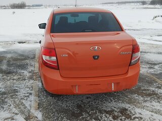 2016 Lada (ВАЗ) Granta I, оранжевый, 430000 рублей, вид 3