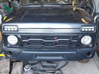 2013 Lada (ВАЗ) 2121 (4x4) I Рестайлинг, серый, 600000 рублей, вид 1