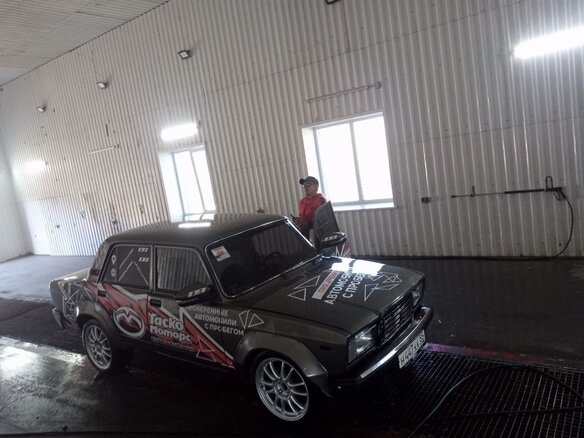 2005 Lada (ВАЗ) 2107, серый, 370000 рублей - вид 10