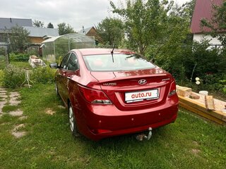 2014 Hyundai Solaris I Рестайлинг, красный, 900000 рублей, вид 5