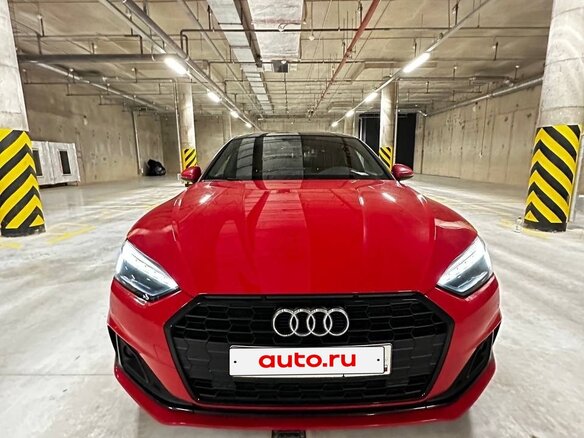 2021 Audi A5 Sportback 40 TFSI II (F5) Рестайлинг, красный, 3700000 рублей - вид 6