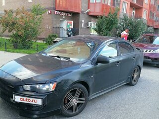 2007 Mitsubishi Lancer X, чёрный, 450000 рублей, вид 4