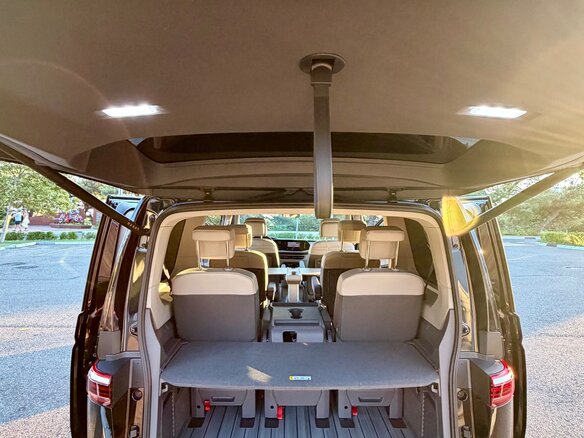 2025 Volkswagen Multivan Long T7, чёрный - вид 10