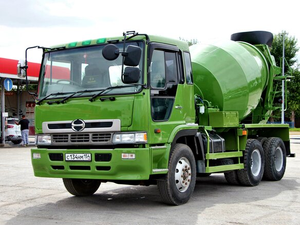 1990 Hino Бетоносмеситель, зелёный, 4360000 рублей - вид 7