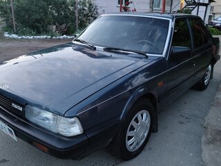 1986 Mazda 626 II (GC), синий, 130000 рублей, вид 1