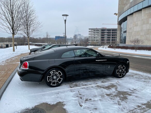 2017 Rolls-Royce Wraith Black Badge, чёрный - вид 5