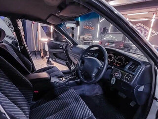 1996 Toyota Mark II VIII (X100), белый, 690000 рублей, вид 4