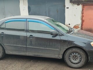 2002 Toyota Corolla IX (E120, E130), чёрный, 550000 рублей, вид 3