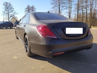 2015 Mercedes-Benz S-Класс 500 VI (W222, C217), чёрный, 3990526 рублей, вид 5