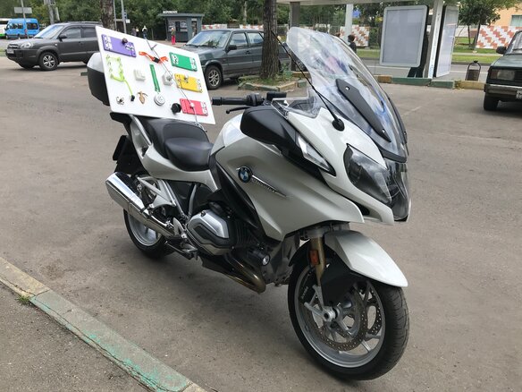 2017 BMW R 1200 RT, белый - вид 6
