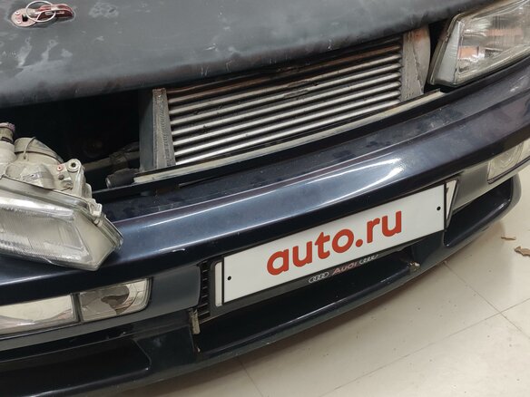 1989 Audi 90 II (B3), синий, 800000 рублей - вид 2