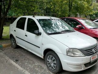 2012 Renault Logan I Рестайлинг, белый, 250000 рублей, вид 3