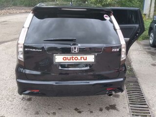 2009 Honda Stream II Рестайлинг, чёрный, 1470000 рублей, вид 3