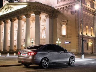 2018 Lada (ВАЗ) Vesta I, серый, 950000 рублей, вид 3