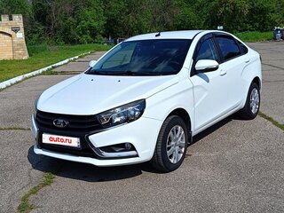 2021 Lada (ВАЗ) Vesta I, белый, 1390000 рублей, вид 2
