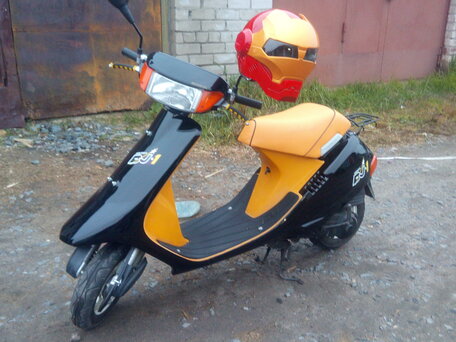 1984 Honda Dj-1R, жёлтый, 100000 рублей, вид 4