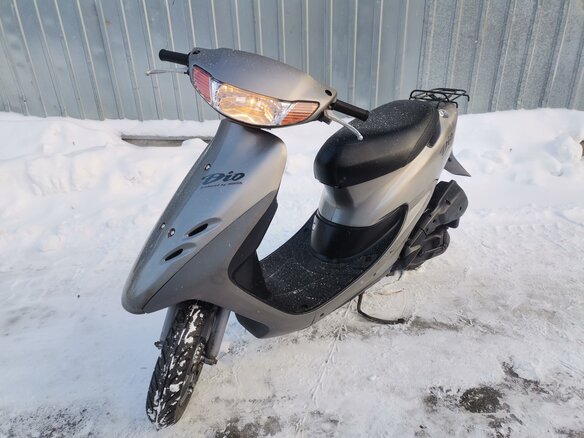 2002 Honda Dio, серый, 69000 рублей