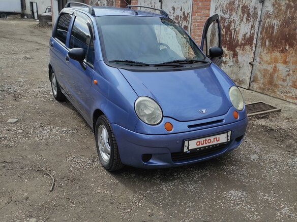 2006 Daewoo Matiz I Рестайлинг, голубой