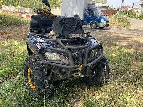 2012 BRP Can-Am Outlander MAX 650, жёлтый, 850000 рублей, вид 4