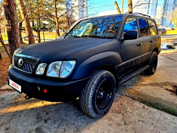 2005 Lexus LX 470 II Рестайлинг, чёрный, 2100000 рублей - вид 15