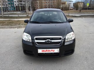 2010 Chevrolet Aveo I Рестайлинг, чёрный, 420000 рублей, вид 1