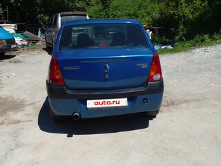 2008 Renault Logan I, синий, 360000 рублей, вид 4