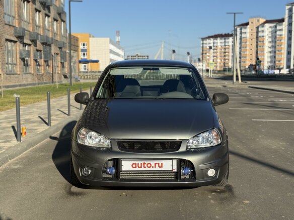 2008 Lada (ВАЗ) Kalina I, серый, 540000 рублей - вид 1