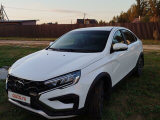 2023 Lada (ВАЗ) Vesta Cross I Рестайлинг (NG), белый, 1550000 рублей, вид 3