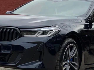 2022 BMW 6 серии Gran Turismo 630d xDrive IV (G32) Рестайлинг, чёрный, 8500000 рублей, вид 4