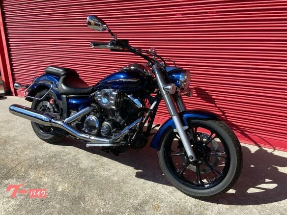 2009 Yamaha XVS950, синий, 640000 рублей