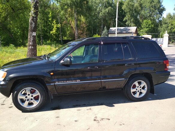 2004 Jeep Grand Cherokee II (WJ), чёрный - вид 7