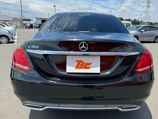 2017 Mercedes-Benz C-Класс 180 9G-TRONIC IV (W205), чёрный, 1550000 рублей, вид 4