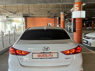 2017 Hyundai Elantra Sport VI (AD), белый, 1550000 рублей, вид 5