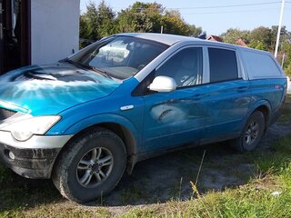 2008 SsangYong Actyon Sports I, серебристый, 400000 рублей, вид 3