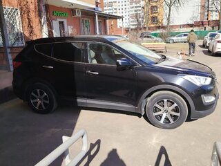 2013 Hyundai Santa Fe III, чёрный, 2200000 рублей, вид 3
