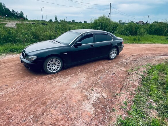 2007 BMW 7 серии 730i IV (E65/E66) Рестайлинг, чёрный, 850000 рублей - вид 10
