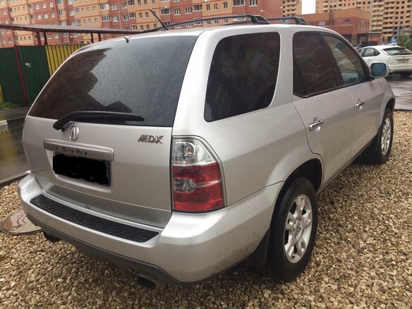 2004 Acura MDX I, серебристый - вид 2