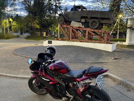 2006 Yamaha YZF-R6, красный, 670000 рублей, вид 1