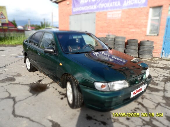 1997 Nissan Almera I (N15), зелёный