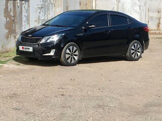2014 Kia Rio 6-speed III, чёрный, 1350000 рублей, вид 1