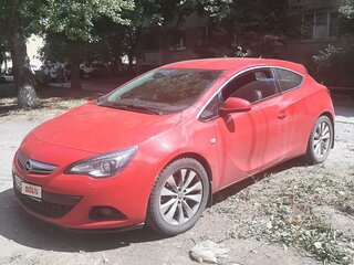 2012 Opel Astra GTC J Рестайлинг, красный, 1250000 рублей, вид 1