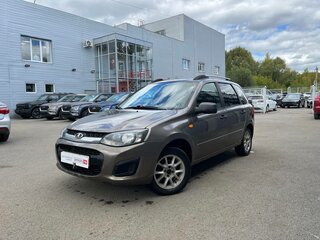 2016 Lada (ВАЗ) Kalina II, коричневый, 451500 рублей, вид 4