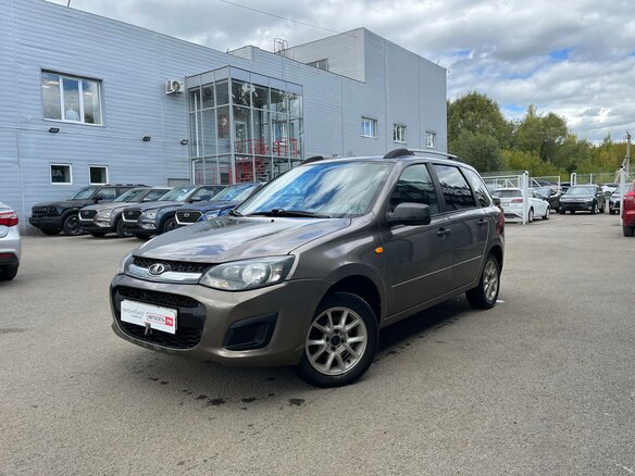 2016 Lada (ВАЗ) Kalina II, коричневый, 451500 рублей - вид 3