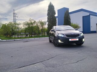 2012 Kia Rio 4-speed III, чёрный, 650000 рублей, вид 3