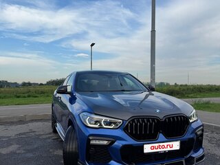 2020 BMW X6 30d III (G06), синий, 6500000 рублей, вид 2