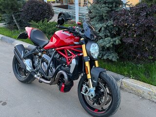 2019 Ducati Monster 1200, красный, 1770000 рублей, вид 2