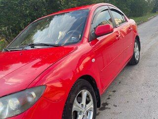 2008 Mazda 3 I (BK) Рестайлинг, красный, 600000 рублей, вид 5