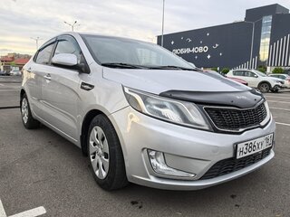 2011 Kia Rio III, серебристый, 875000 рублей, вид 3