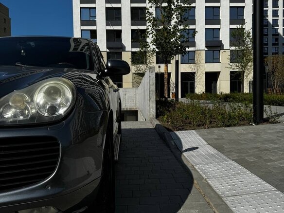 2003 Porsche Cayenne Turbo I (955), серый, 955000 рублей - вид 15